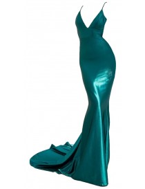Nicole M Gown - Emerald