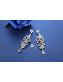 Chandelier CZ Drop Earrings S02