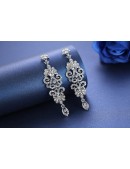 Chandelier CZ Drop Earrings S02