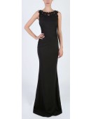 Jersey Fitted Evening Dress 