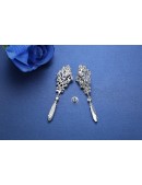 Chandelier CZ Drop Earrings S03
