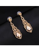 Chandelier CZ Drop Earrings G04