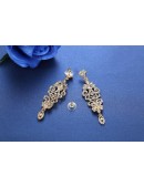 Chandelier CZ Drop Earrings G01