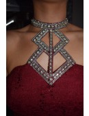 Choker Necklace Lace Dress