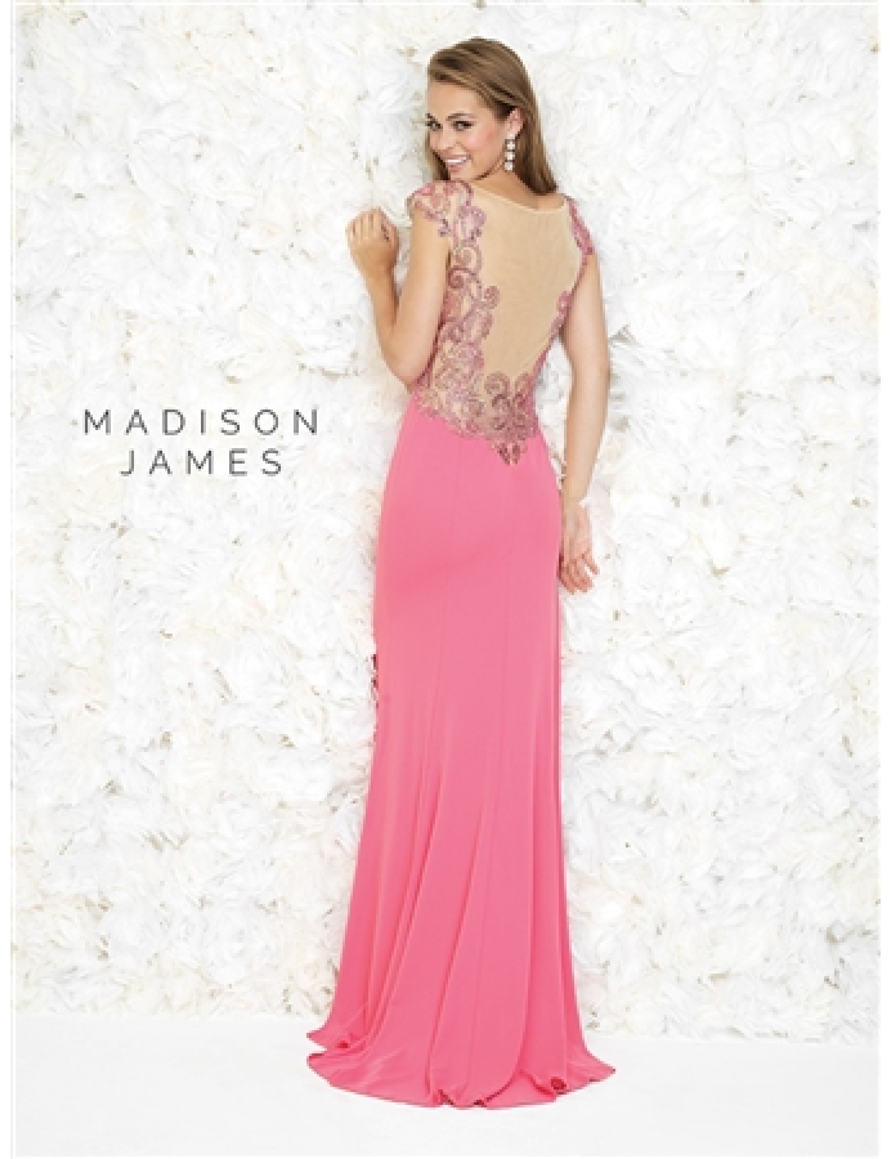 Madison James by Allure Black Evening Dress - 3